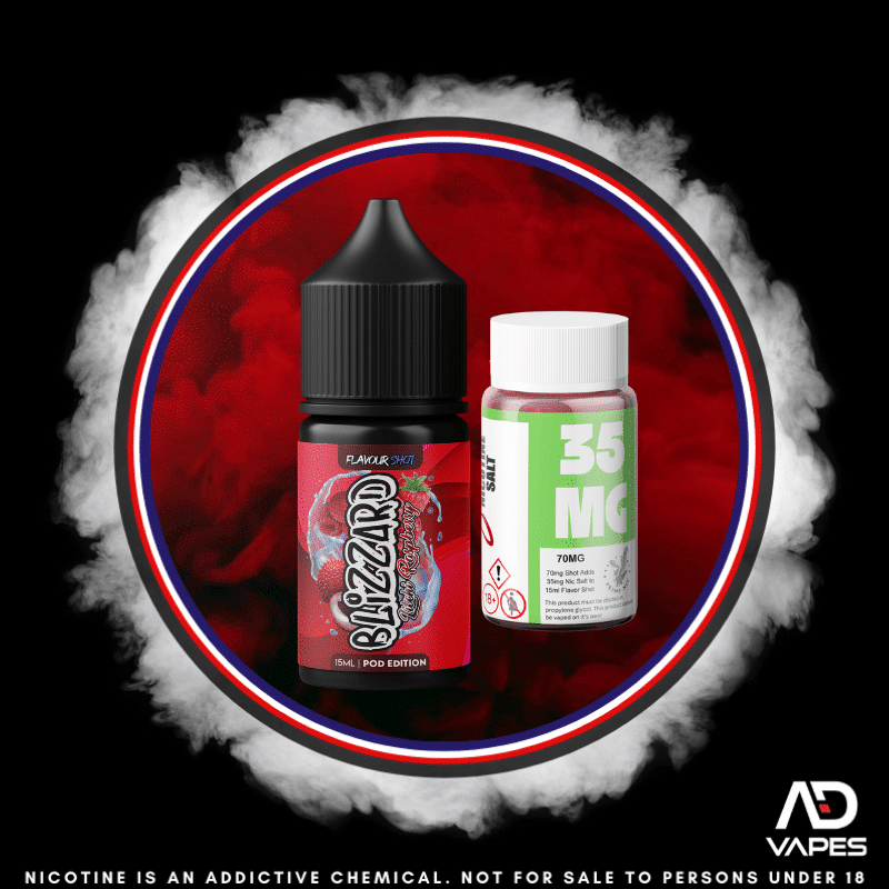 Blizzard Litchi Raspberry 35mg 30ml Longfill Kit