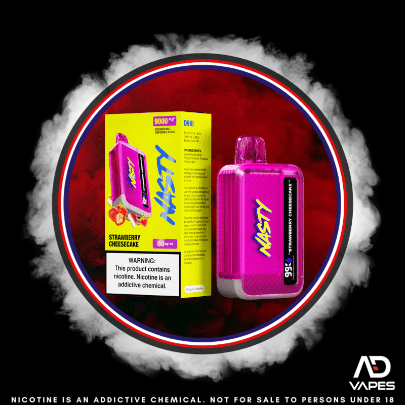 Nasty Bar 9000 50mg Strawberry Cheesecake