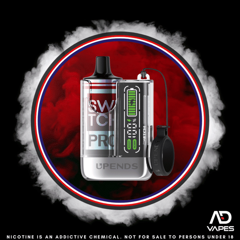 Upends Switch Pro Kit 12K 50mg Cherry Ice Pod + Battery