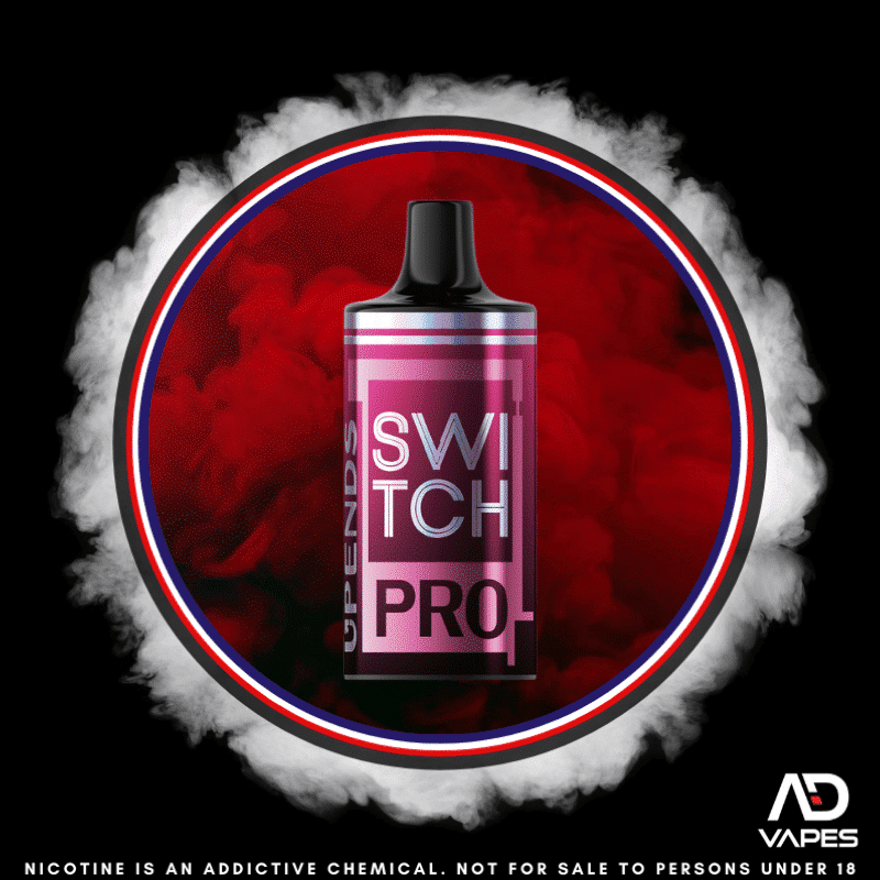 Upends Switch Pro Replacement Pod 12K 50mg Strawberry Raspberry Cherry