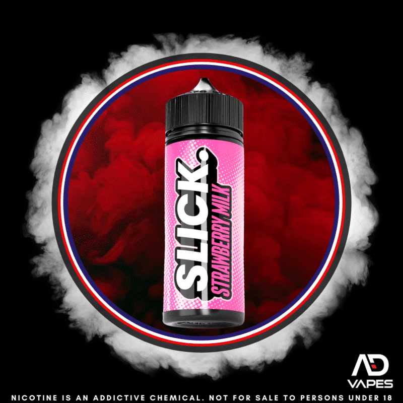 Slick Strawberry Milk 120ml Flavour Shot