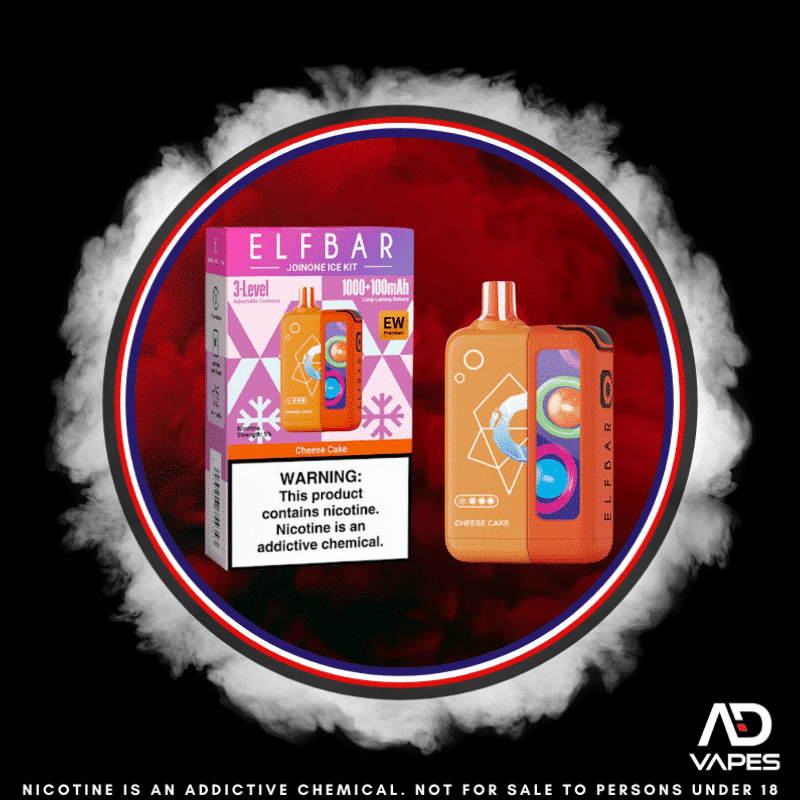 Elf Bar EW16000 50mg Kit Cheese Cake Pod + Battery