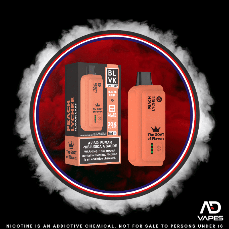 BLVK Switch 30K 50mg Pod Peach Lychee No Battery
