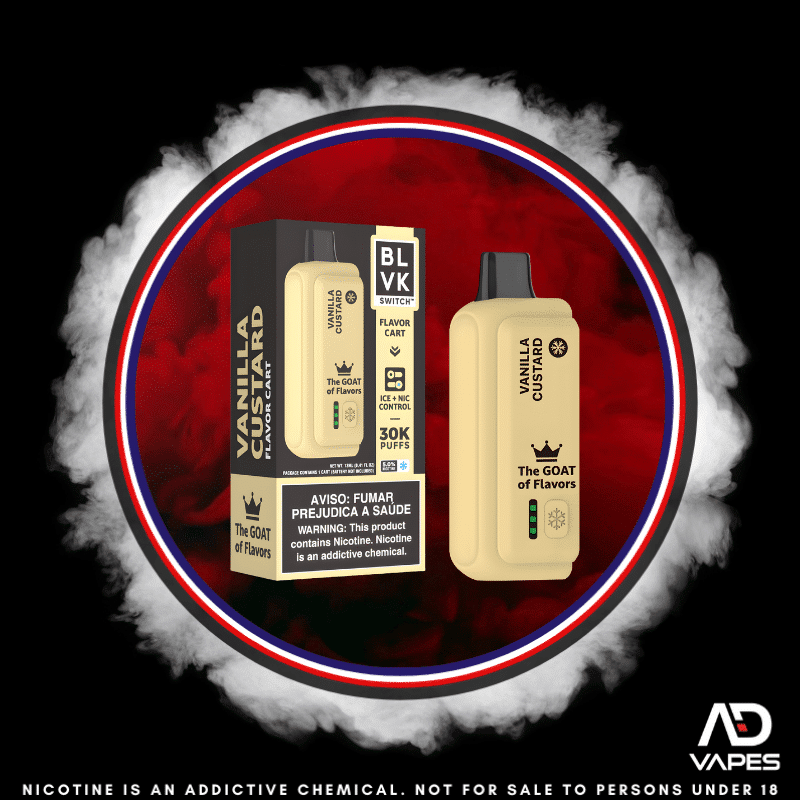 BLVK Switch 30K 50mg Pod Vanilla Custard No Battery