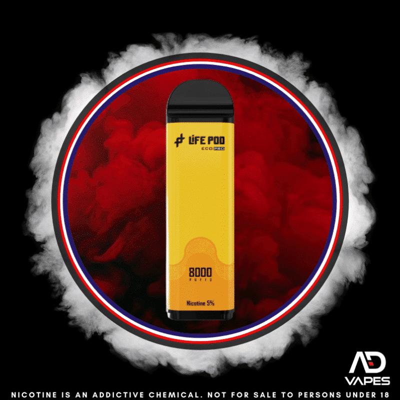 Life Pod Eco 1 Replacement Pod 8000 50mg Mango