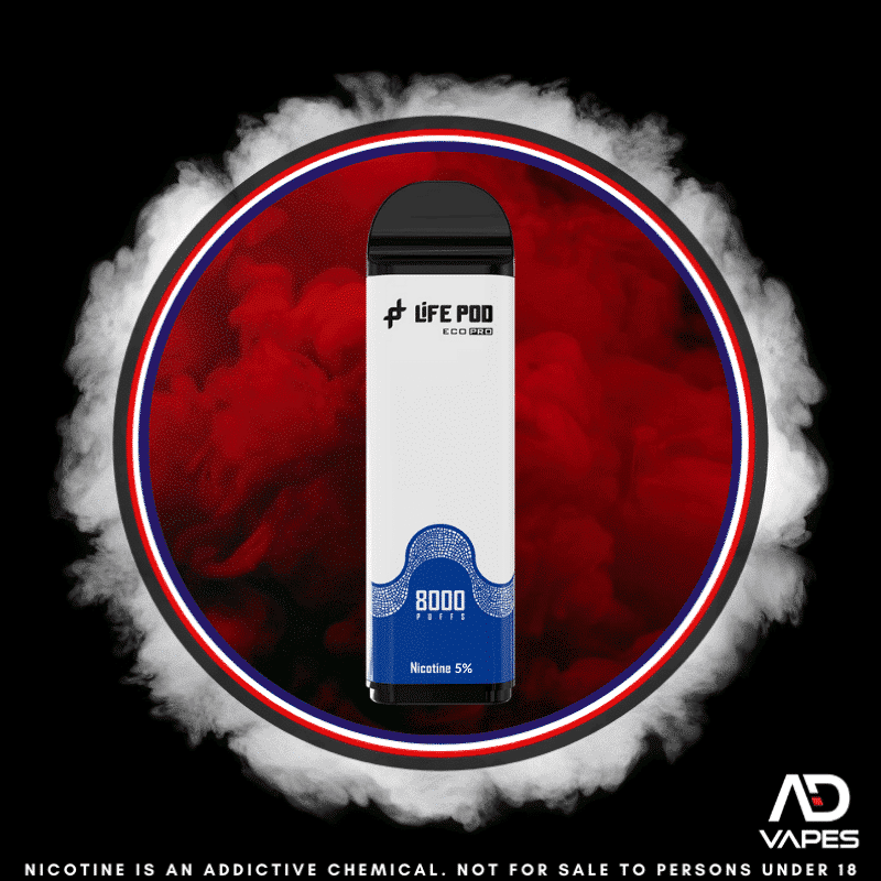 Life Pod Eco 1 Replacement Pod 8000 50mg Menthol