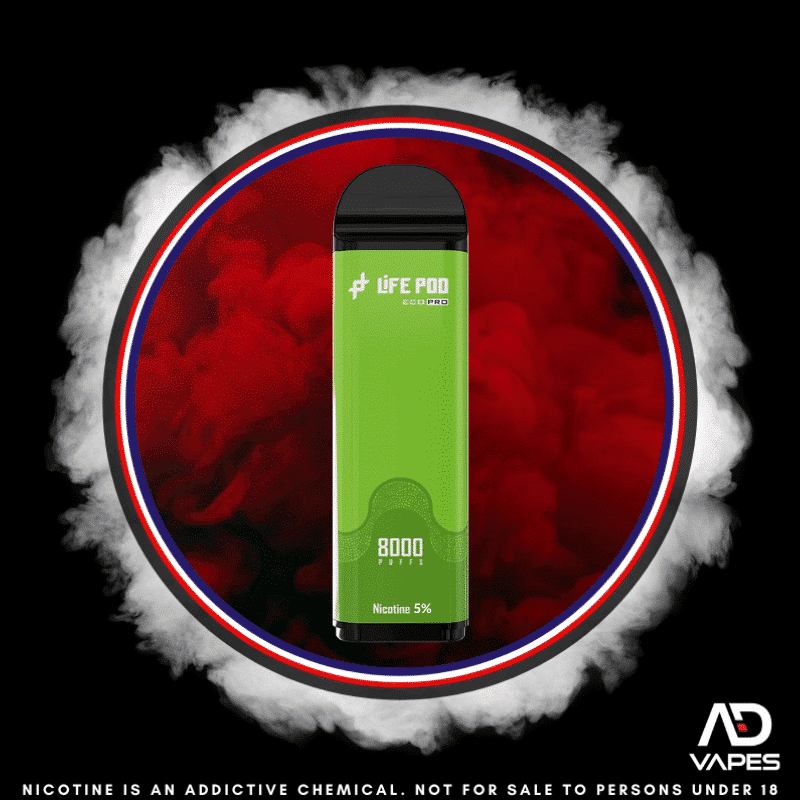 Life Pod Eco 1 Replacement Pod 8000 50mg Spearmint