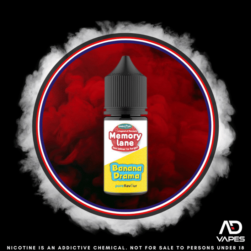 OneCloud Memory Lane Banana Drama 30ml Flavour Shot