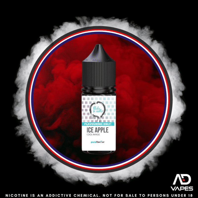 OneCloud Pods n Salts Apple Ice 30ml Flavour Shot