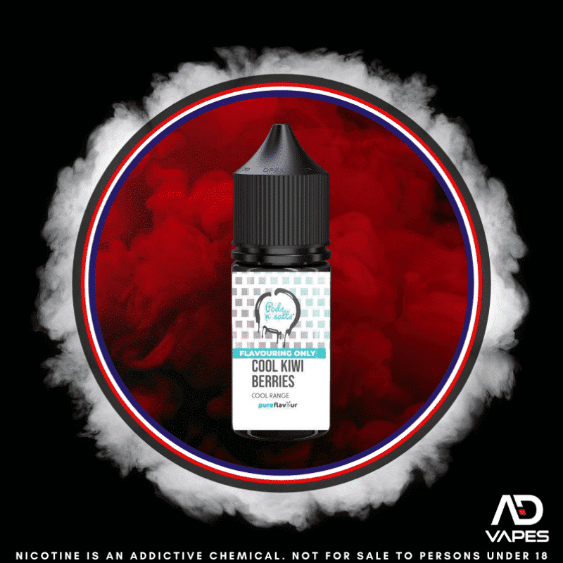 OneCloud Pods n Salts Cool Kiwi Berries 30ml Flavour Shot