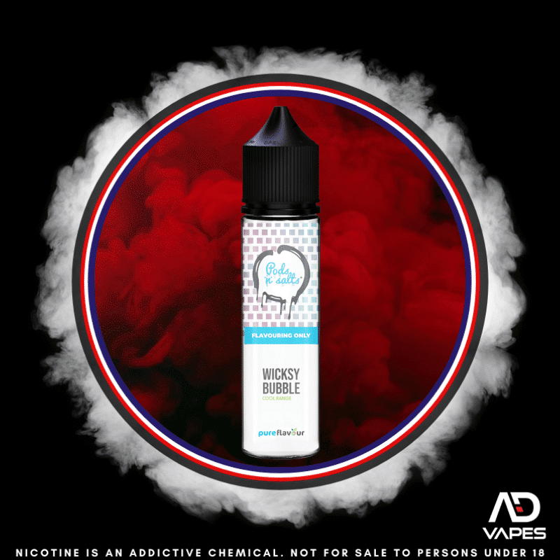 OneCloud Pods n Salts Wicksy Bubble 60ml Flavour Shot
