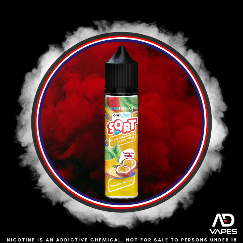 OneCloud SQRT Passionfruit Mango 60ml Flavour Shot
