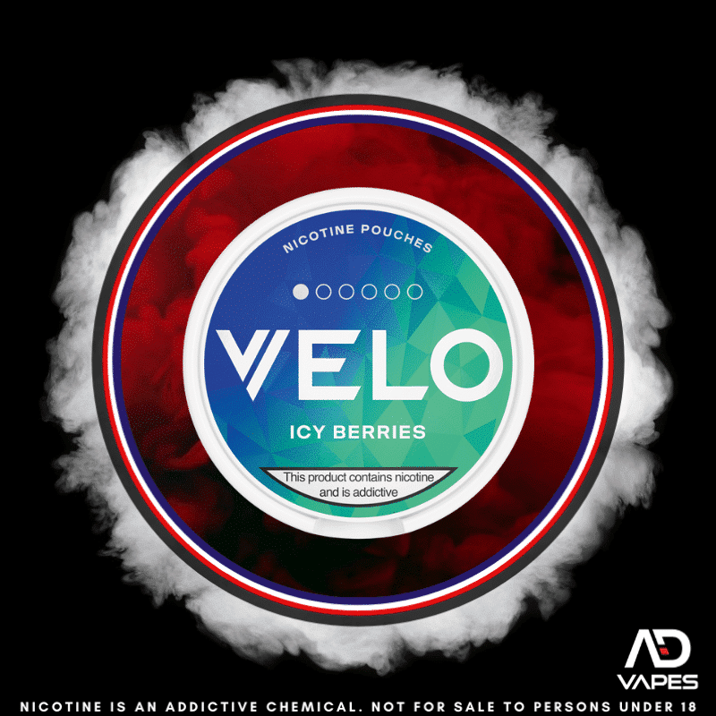 Velo Mini Nicotine Pouches 4mg Icy Berries 15 Pack