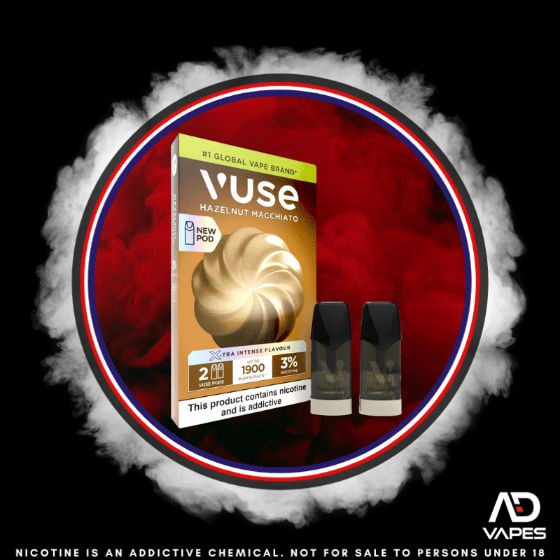 Vuse ePod Replacement Pod 1900 30mg Hazelnut Macchiato 2 Pack