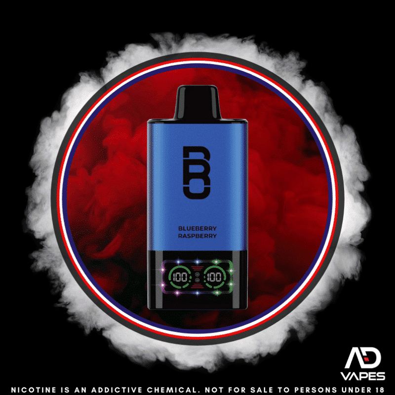 Bro Vapes Ice Control 60K 50mg Blueberry Raspberry