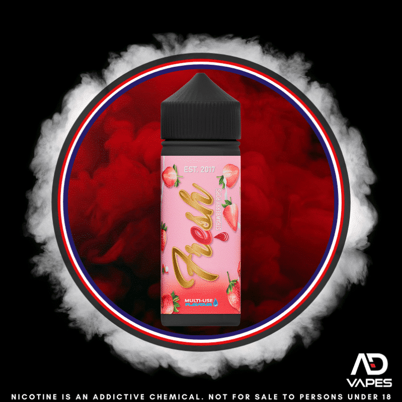 Fresh Strawberry Pops 120ml Flavour Shot