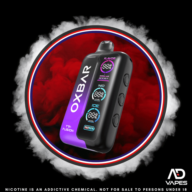 OXBAR Tri-Fusion Ice+Nic+Sweet 50K Cranberry Grape
