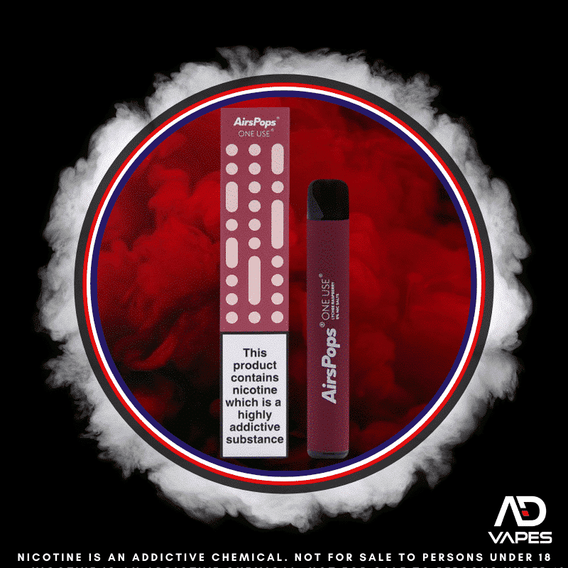 Airscream Airspops 36mg Lychee Raspberry