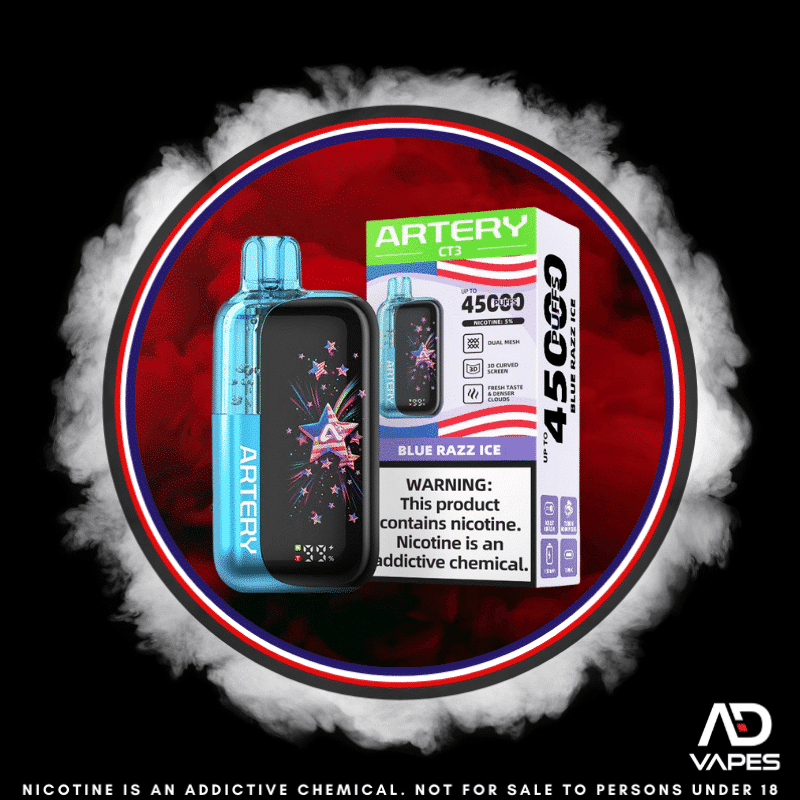 Artery CT3 45K 50mg Blue Razz Ice