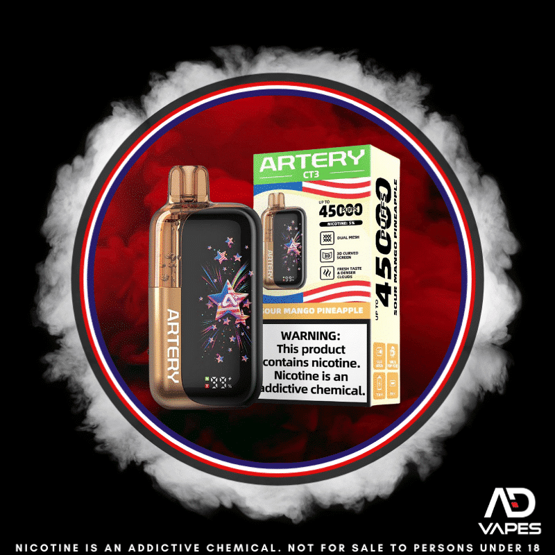 Artery CT3 45K 50mg Sour Mango Pineapple