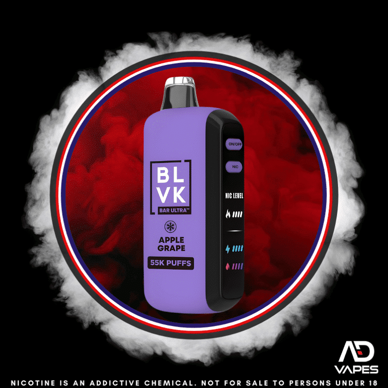 BLVK Ultra 55K 50mg Apple Grape