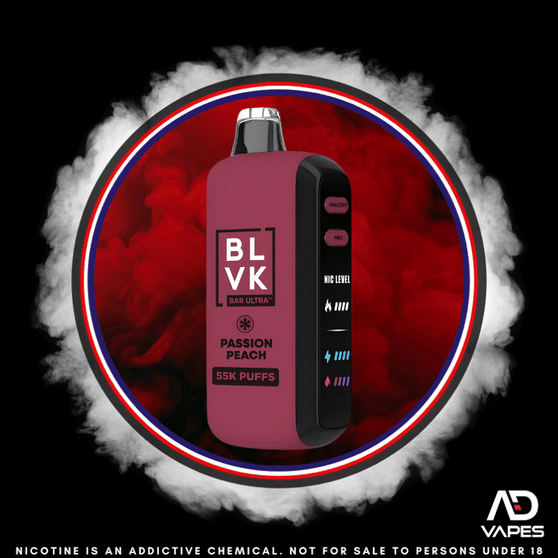 BLVK Ultra 55K 50mg Passion Peach