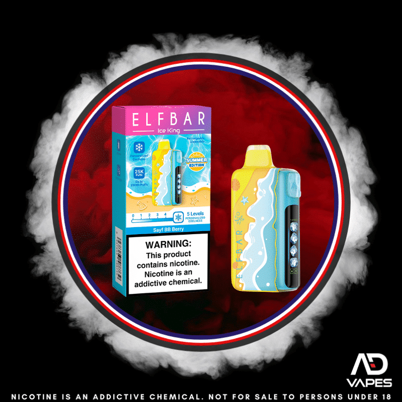 Elf bar ice king 25k 50mg bb berry