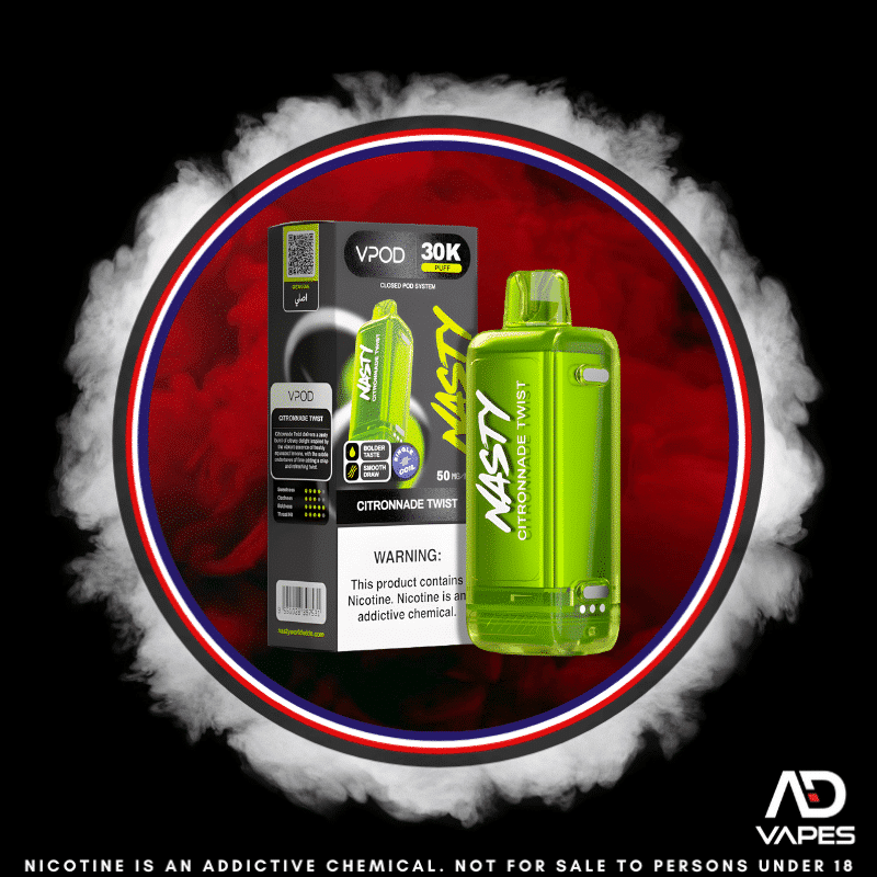 Nasty Versa 30K 50mg Pod Citronnade Twist No Battery