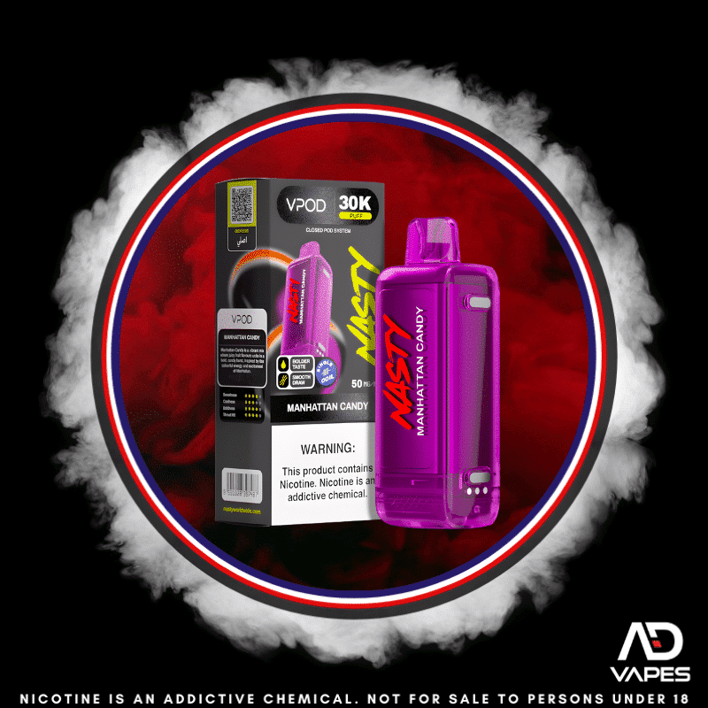 Nasty Versa 30K 50mg Pod Manhattan Candy No Battery