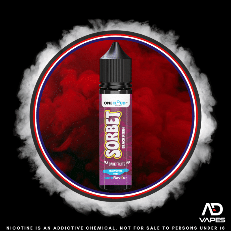 OneCloud Sorbet Black Rush 60ml Flavour Shot
