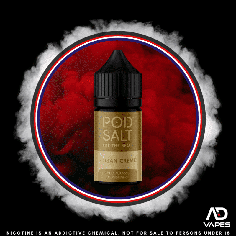 Pod Salt Core Cuban Creme 30ml Flavour Shot