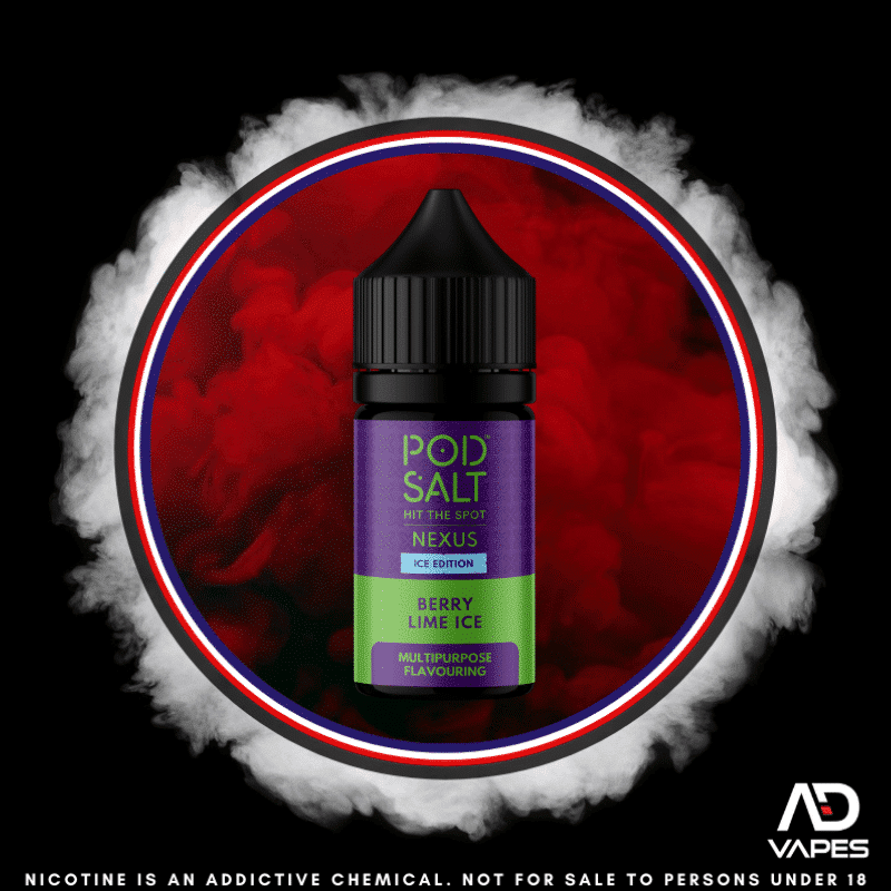 Pod Salt Nexus Ice Edition Berry Lime Ice 30ml Flavour Shot
