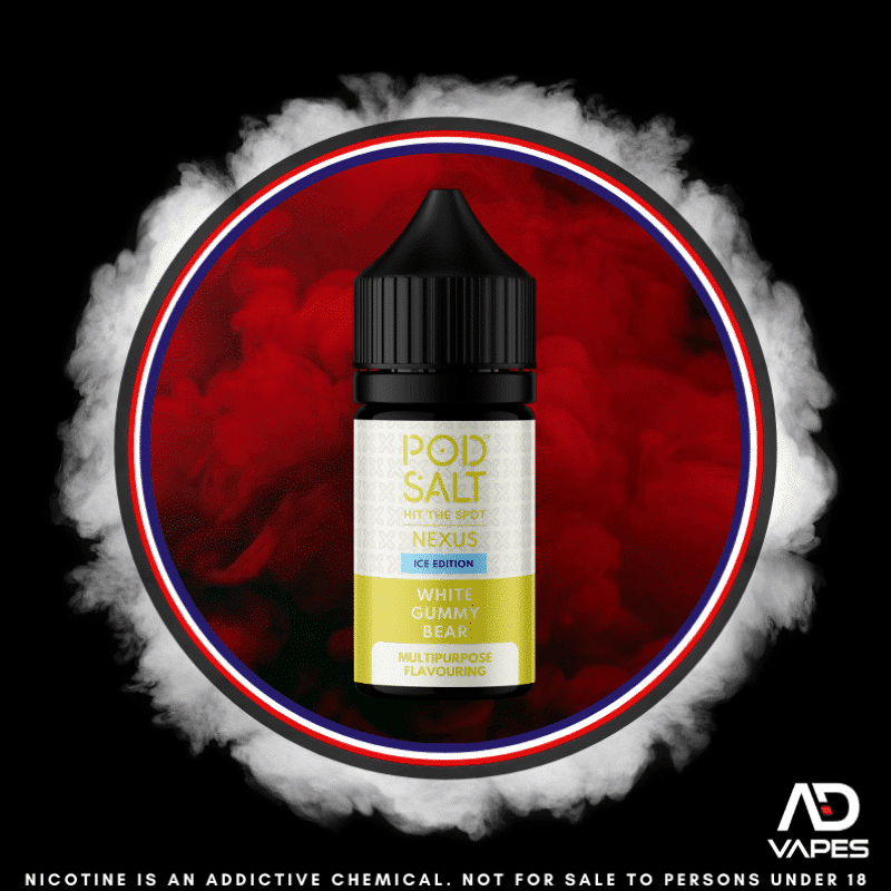 Pod Salt Nexus Ice Edition White Gummy Bear 30ml Flavour Shot