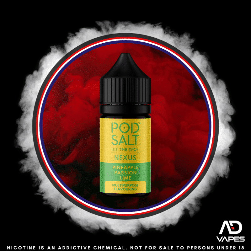 Pod salt nexus pineapple passion lime 30ml flavour shot