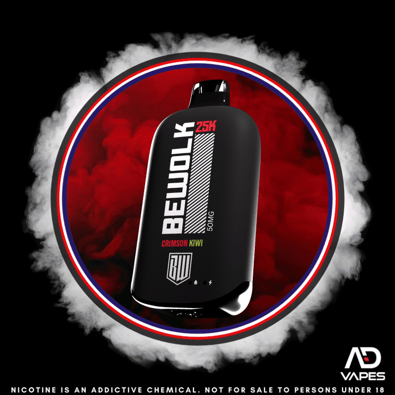 Bewolk industries 25K 50mg Crimson Kiwi