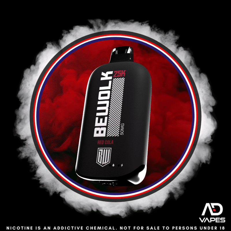 Bewolk industries 25K 50mg Red Cola