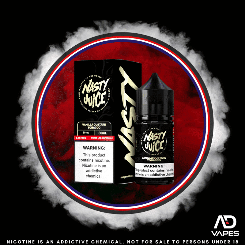 Nasty Juice Smooth Vanilla Custard Tobacco 50mg 30ml