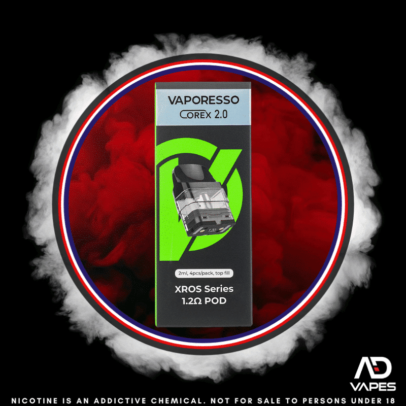 Vaporesso xros replacement pod 1. 2 mesh 4 pack