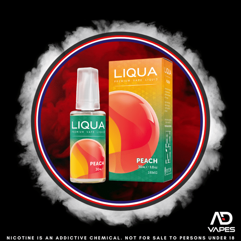 Liqua Peach 18mg 30ml