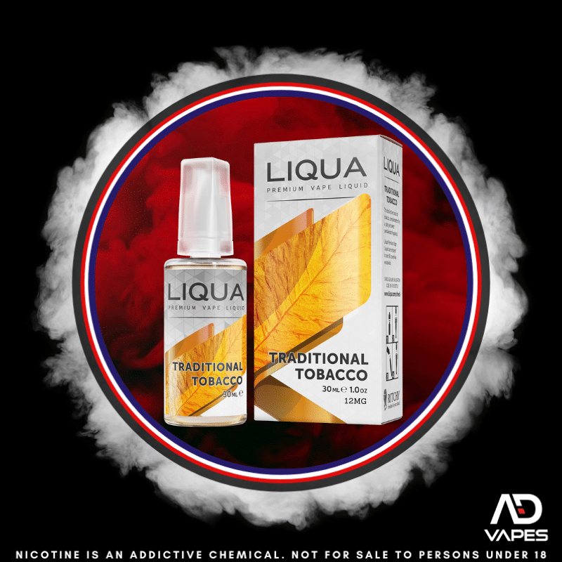 Liqua Traditional Tobacco 12mg 30ml