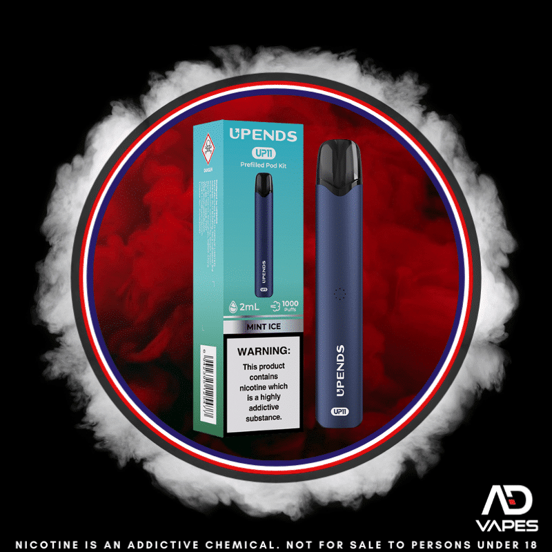 Upends up11 pod kit 1000 50mg mint ice pod + device