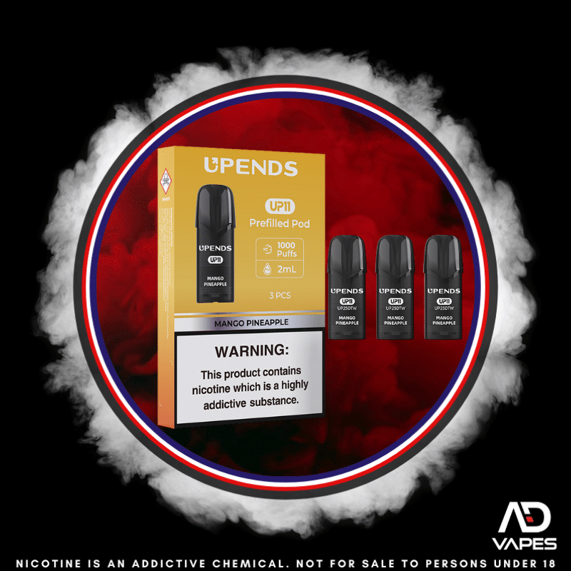 Upends UP11 Replacement Pod 50mg Mango Pineapple 3 Pack