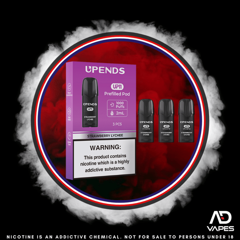 Upends UP11 Replacement Pod 50mg Strawberry Lychee 3 Pack