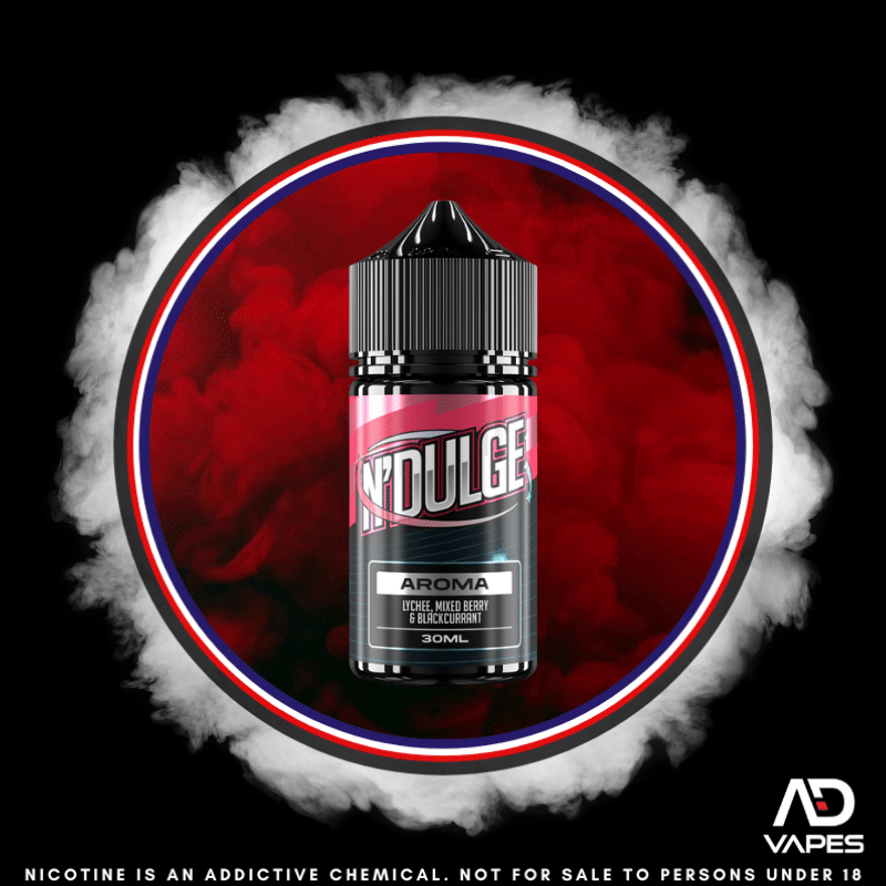 N’Dulge Lychee, Mixed Berry & Blackcurrant 30ml Flavour Shot Makes 60ml