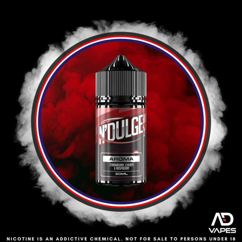 N’Dulge Strawberry, Cherry & Raspberry 30ml Flavour Shot Makes 60ml