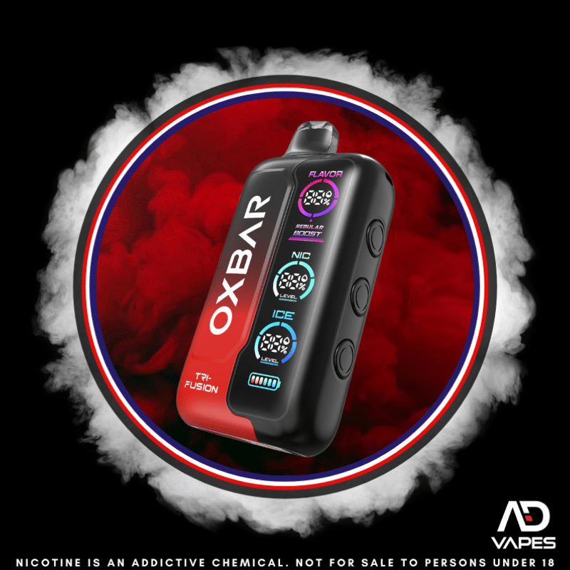 OXBAR Tri-Fusion Ice+Nic+Sweet 50K Apricot Strawberry