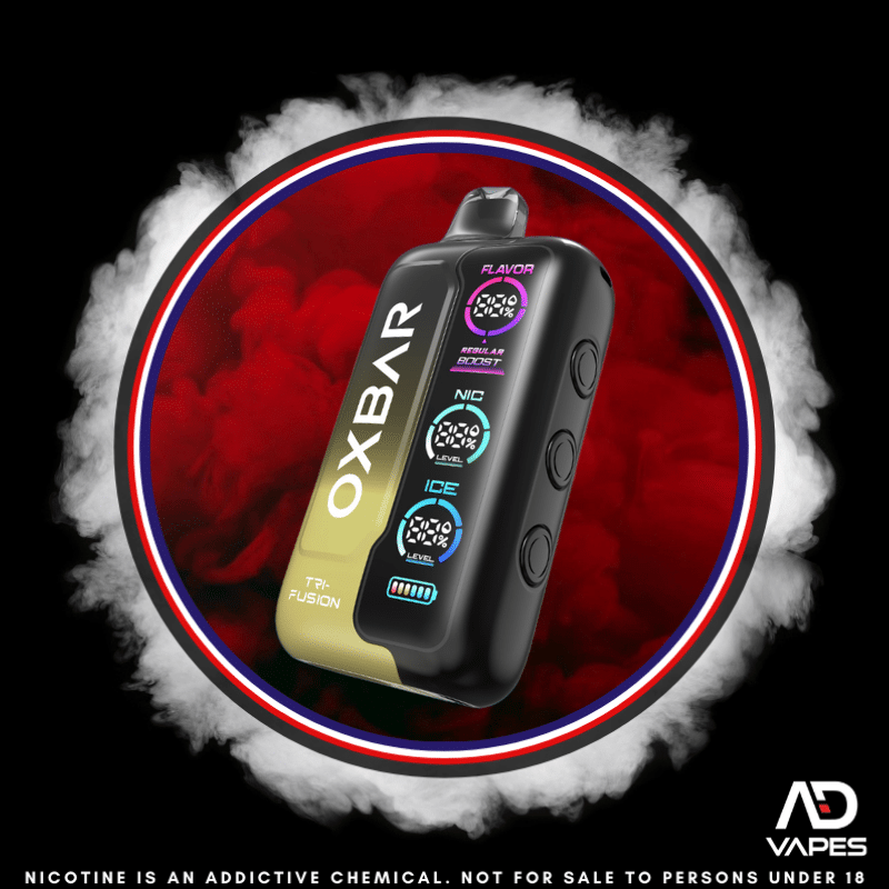 OXBAR Tri Fusion Ice+Nic+Sweet 50K White Peach
