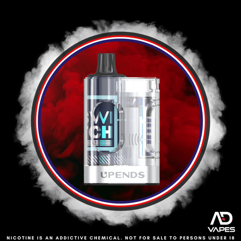 Upends Switch Kit 4500 50mg Black Ice Pod + Battery