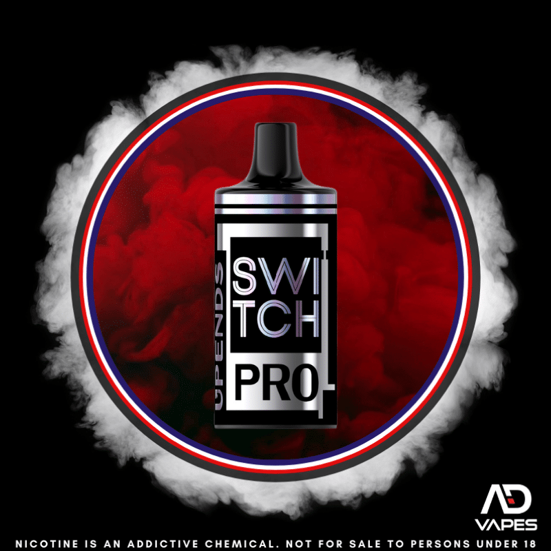 Upends Switch Pro Replacement Pod 12K 50mg Black Ice