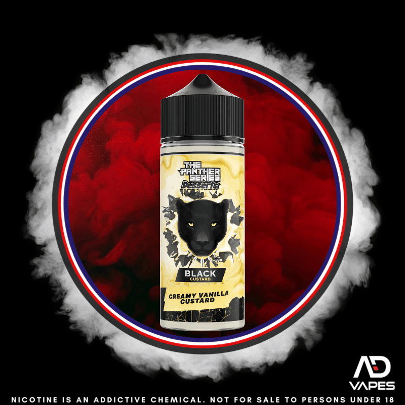Dr Vapes Black Custard 120ml Flavour Shot